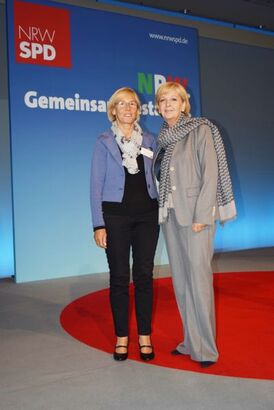 Liesel Koschorreck und Hannelore Kraft