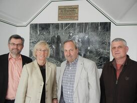 Foto v.l.n.r.: Nietan, Koschorreck, Plum und Hobrack